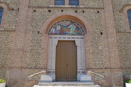 Façade église Sardieu